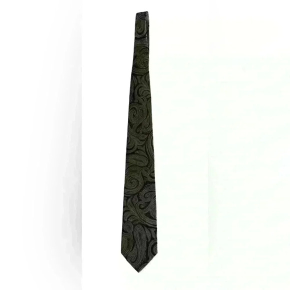 Michael Kors Paisley 100% silk Men’s tie - Picture 6 of 6